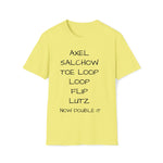 Figure skating jumps Softstyle T-Shirt