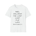 Figure skating jumps Softstyle T-Shirt