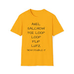 Figure skating jumps Softstyle T-Shirt
