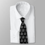 Hockey goalie necktie NOPE black