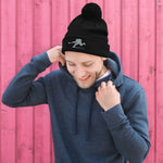 Hockey player Pom-Pom Beanie