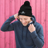 Hockey player Pom-Pom Beanie