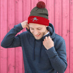 Hockey player Pom-Pom Beanie