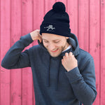 Hockey player Pom-Pom Beanie