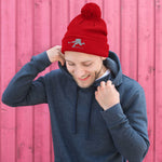 Hockey player Pom-Pom Beanie