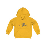 Hockey Shooter Youth Heavy Blend Hooded Sweatshirt