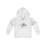 Hockey Shooter Youth Heavy Blend Hooded Sweatshirt