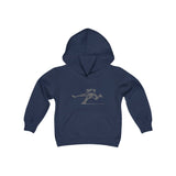 Hockey Shooter Youth Heavy Blend Hooded Sweatshirt