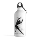 Id rather be skating Water Bottle