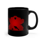 Black and red Goalie mug 11oz