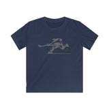 Hockey shooter Kids Softstyle Tee