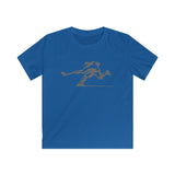 Hockey shooter Kids Softstyle Tee