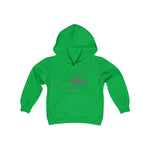 Hockey Shooter Youth Heavy Blend Hooded Sweatshirt