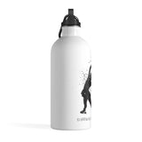 Id rather be skating Water Bottle