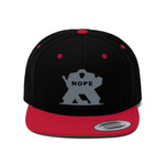 Hockey Goalie Unisex Flat Bill Hat