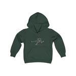 Hockey Shooter Youth Heavy Blend Hooded Sweatshirt