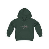 Hockey Shooter Youth Heavy Blend Hooded Sweatshirt