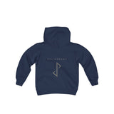 Hockey Shooter Youth Heavy Blend Hooded Sweatshirt