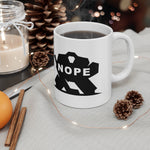 "Nope" goalie Ceramic Mug 11oz