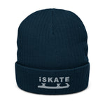 Recycled cuffed beanie