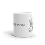 White glossy mug