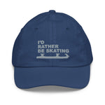 I'd Rather Be Skating Youth Baseball Cap