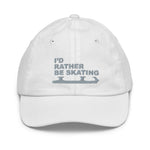 I'd Rather Be Skating Youth Baseball Cap