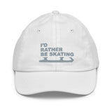 I'd Rather Be Skating Youth Baseball Cap