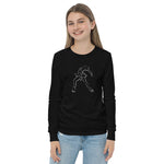 Figure skating Youth long sleeve tee