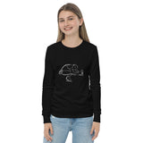 Figure skating Youth long sleeve tee 002