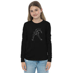 Figure skating Youth long sleeve tee