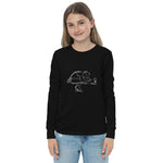 Figure skating Youth long sleeve tee 002