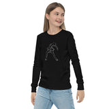 Figure skating Youth long sleeve tee
