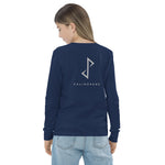 Figure skating spin long sleeve tee 003