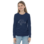 Figure skating Youth long sleeve tee 002