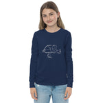 Figure skating Youth long sleeve tee 002