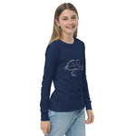 Figure skating Youth long sleeve tee 002