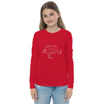 Figure skating Youth long sleeve tee 002